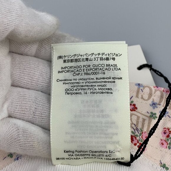 NWT Gucci Liberty London bucket hat In White Size L - Picture 12 of 15